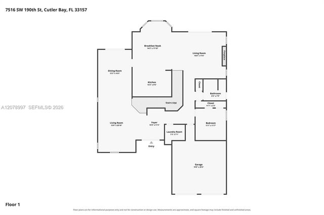 7516 SW 190th Street, Cutler Bay, FL 33157