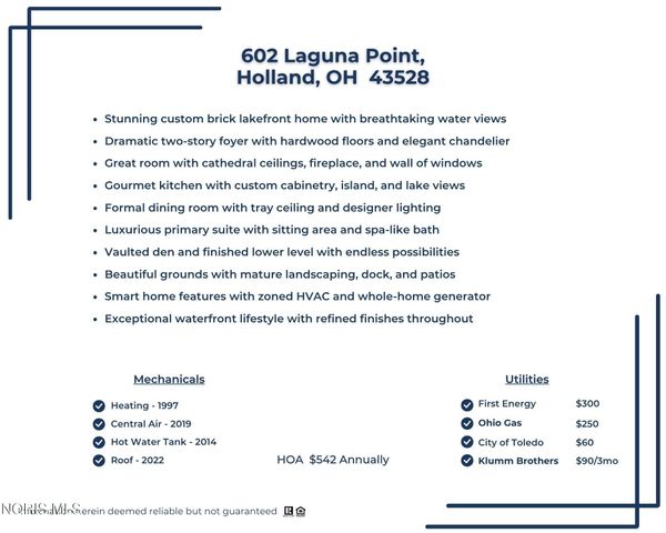 602 Laguna Point, Holland, OH 43528