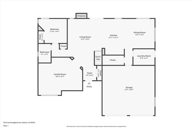 1914 Hummingbird Avenue, Delano, CA 93215