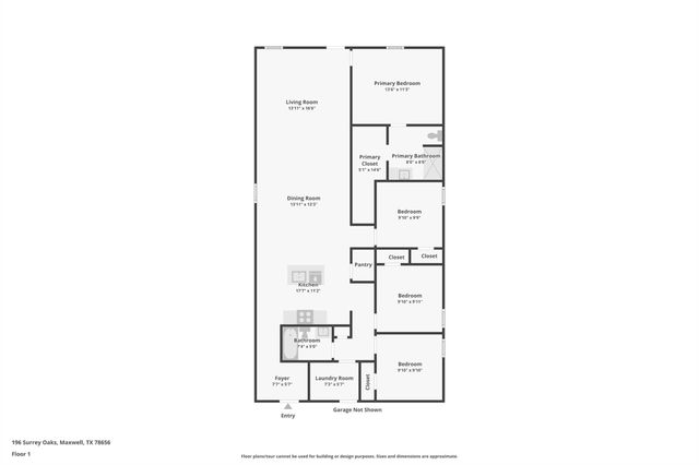 196 Surrey Oaks, Maxwell, TX 78656