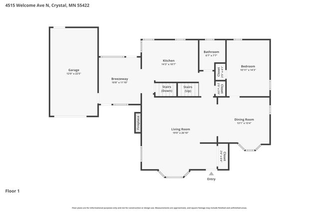 4515 Welcome Avenue N, Crystal, MN 55422