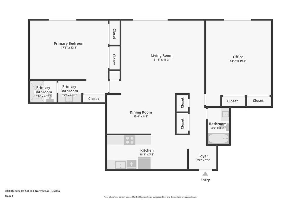 Image 31 of property listing at 4050 Dundee Road 303, Northbrook, IL 60062