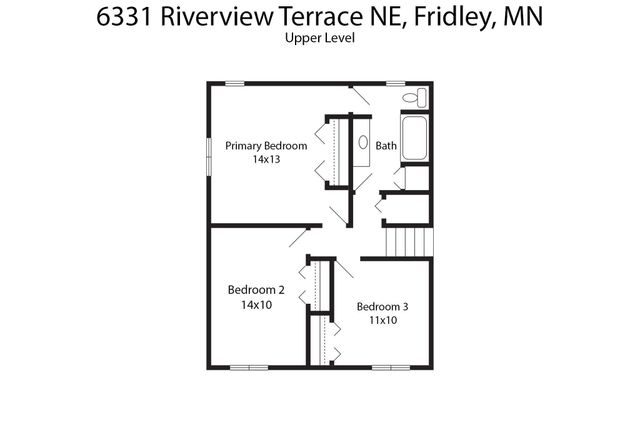 6331 Riverview Terrace NE, Fridley, MN 55432
