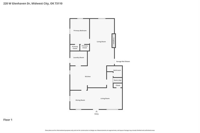 220 W Glenhaven Drive, Midwest City, OK 73110