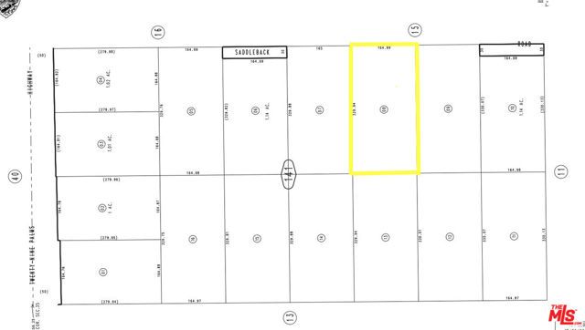 0 Saddleback Road, Joshua Tree, CA 92252