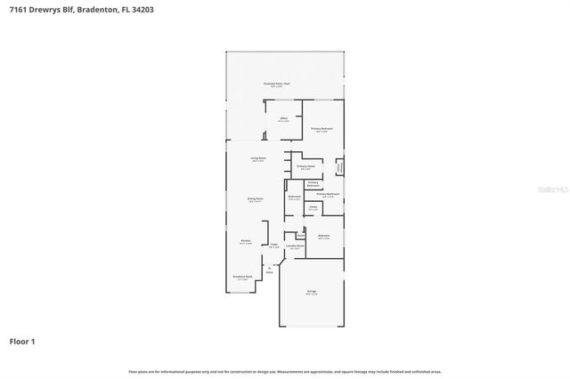 7161 DREWRYS BLUFF, Bradenton, FL 34203