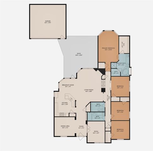 15211 Waverly Canyon Court, Cypress, TX 77429