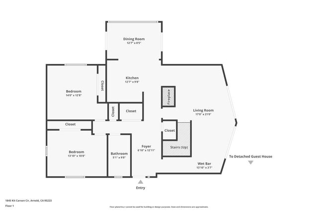 1845 Kit Carson Cir, Arnold, CA 95223