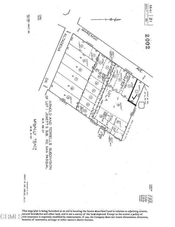 Image 1 of property listing at 2868 Marengo Avenue, Altadena, CA 91001