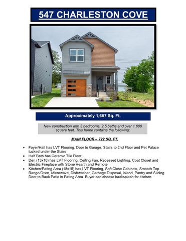 547 Charleston Cove Way, Clarksville, TN 37043