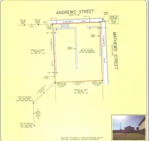 1301 & 1303, 0 Andrews,Mathews Street, Houston, TX 77019