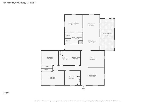 524 Rose Street, Vicksburg, MI 49097