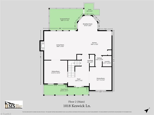 1018 Keswick Lane, Clemmons, NC 27012