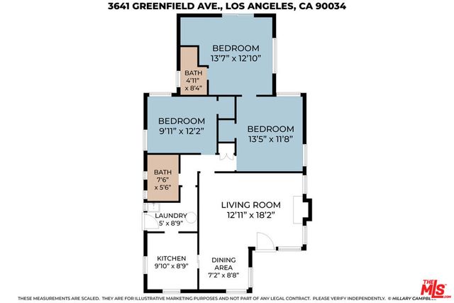 3641 Greenfield Avenue, Los Angeles, CA 90034