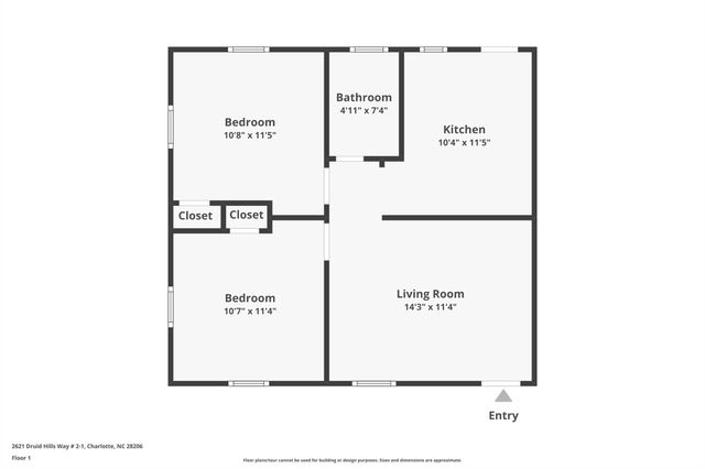 2621 Druid Hills Way 1, Charlotte, NC 28206