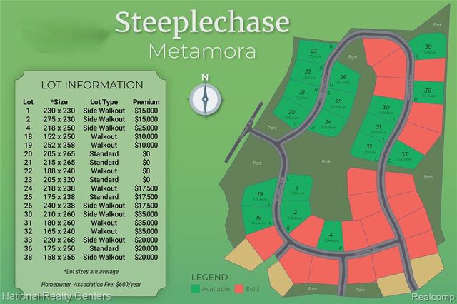 00018 Steeplechase Drive, Metamora, MI 48455