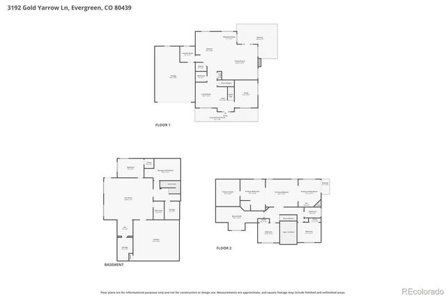 3192 Gold Yarrow Lane, Evergreen, CO 80439