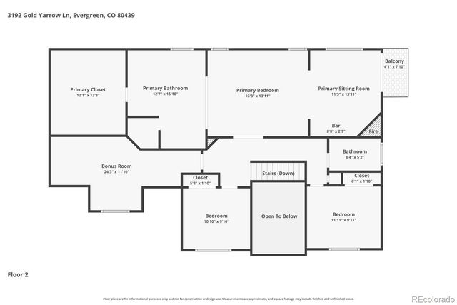 3192 Gold Yarrow Lane, Evergreen, CO 80439