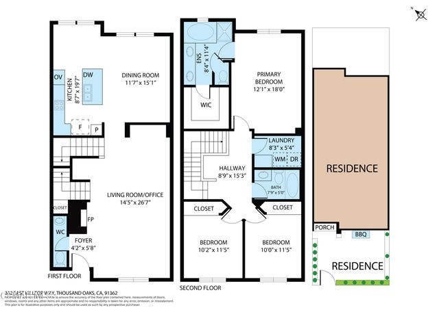332 E Hilltop Way, Thousand Oaks, CA 91362