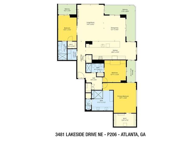 3481 Lakeside Drive NE P206, Atlanta, GA 30326