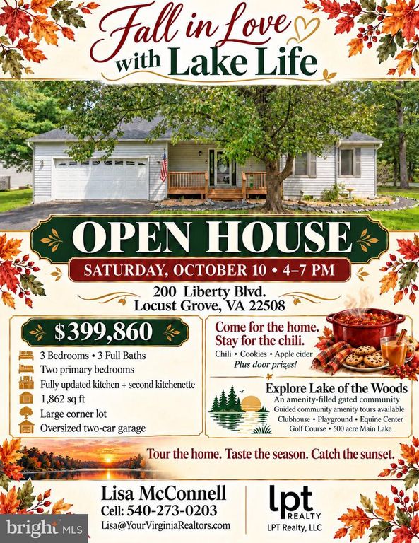 200 LIBERTY BLVD, Locust Grove, VA 22508
