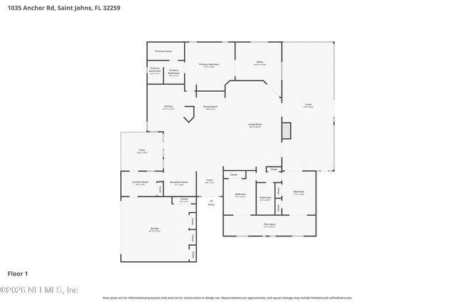 1035 ANCHOR Road, St. Johns, FL 32259