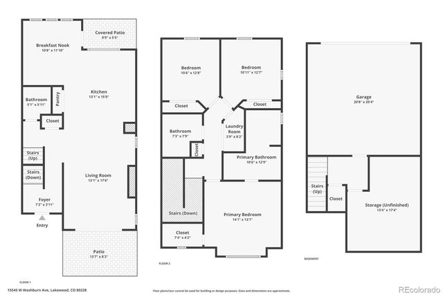 15545 W Washburn Avenue, Lakewood, CO 80228