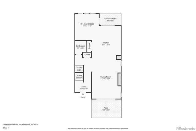 15545 W Washburn Avenue, Lakewood, CO 80228