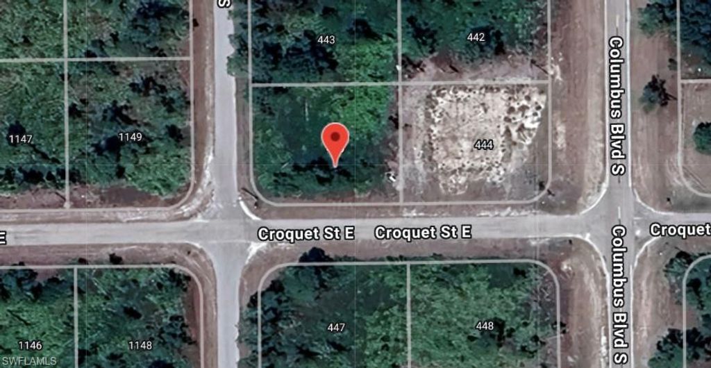 445 Lackey AVE S, LEHIGH ACRES, FL 33974 — exterior