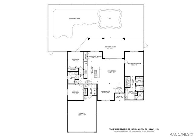 594 E Hartford Street, Hernando, FL 34442