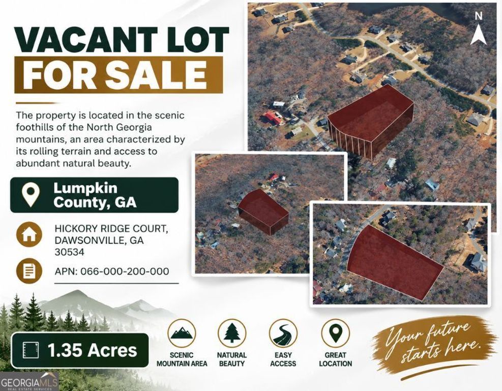 0 Hickory Ridge Court, Dawsonville, GA 30534