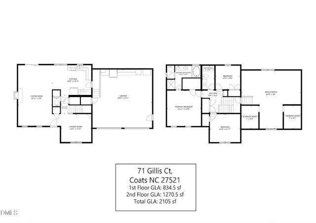 71 Gillis Court, Coats, NC 27521