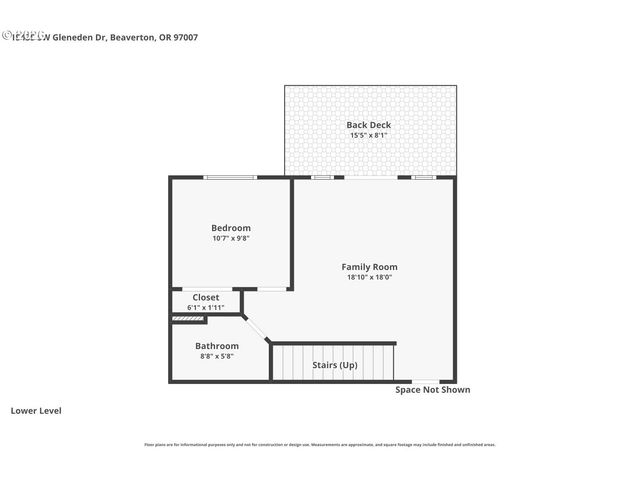 15435 Sw GLENEDEN Dr, Beaverton, OR 97007