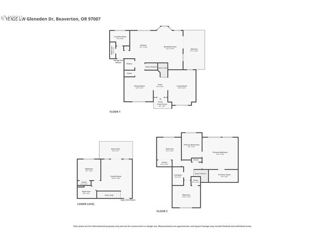 15435 Sw GLENEDEN Dr, Beaverton, OR 97007