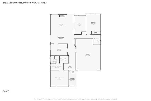 27673 Via Granados, Mission Viejo, CA 92692