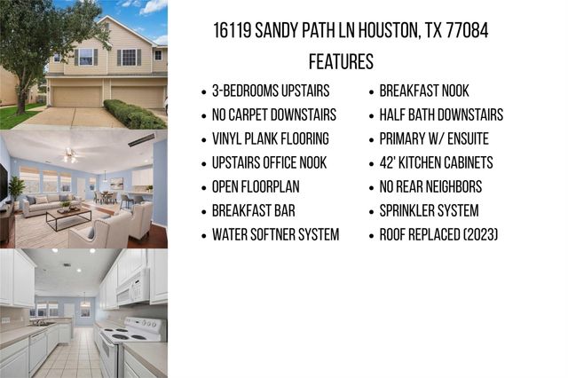 16119 Sandy Path Lane, Houston, TX 77084