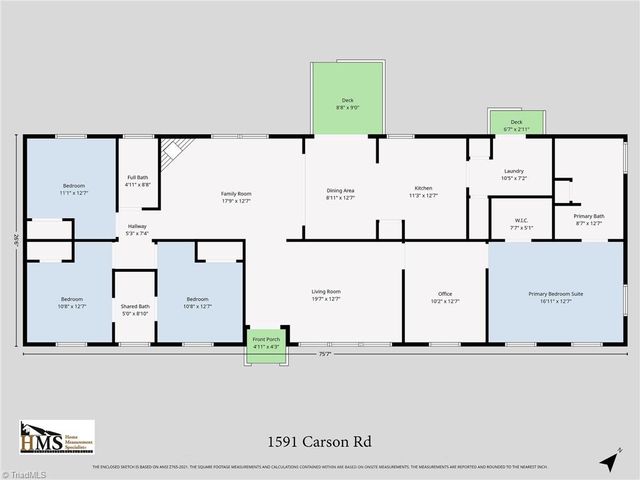 1591 Carson Road, Pilot Mountain, NC 27041
