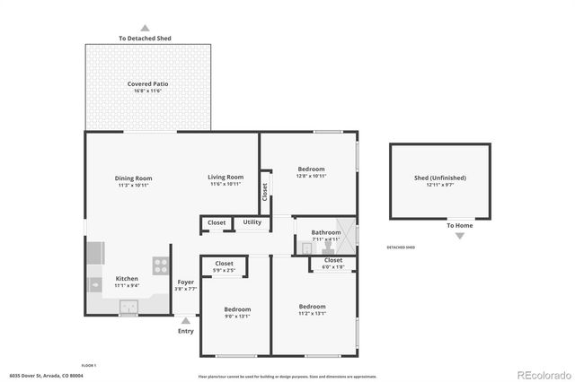 6035 Dover Street, Arvada, CO 80004
