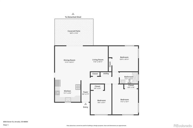 6035 Dover Street, Arvada, CO 80004