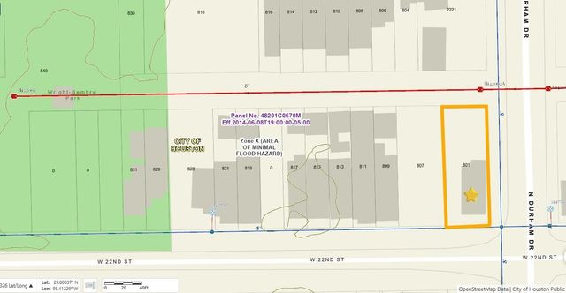 801 W 22nd Street, Houston, TX 77008