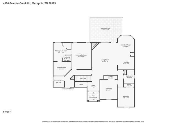4996 GRANITE CREEK RD, Memphis, TN 38125