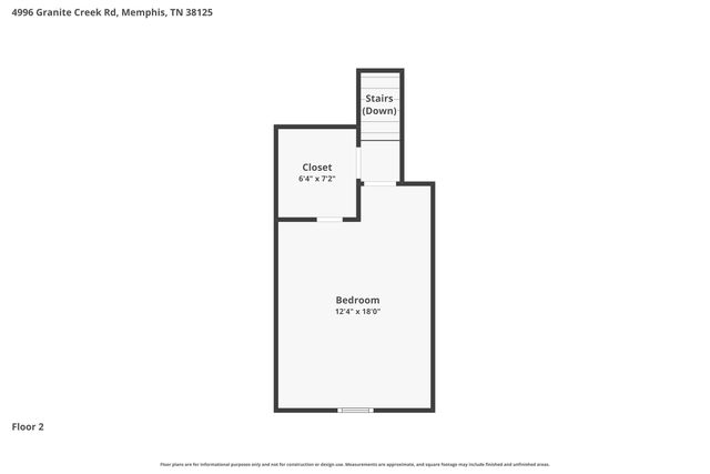 4996 GRANITE CREEK RD, Memphis, TN 38125