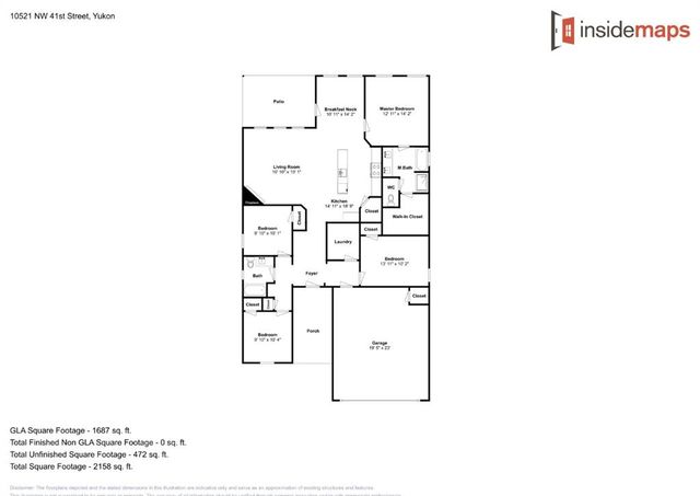 10521 NW 41st Street, Yukon, OK 73099