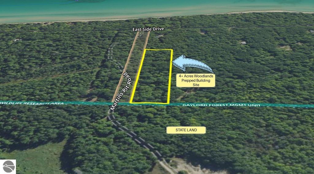 Image 5 of property listing at TBD East Side Drive, Beaver Island, MI 49782