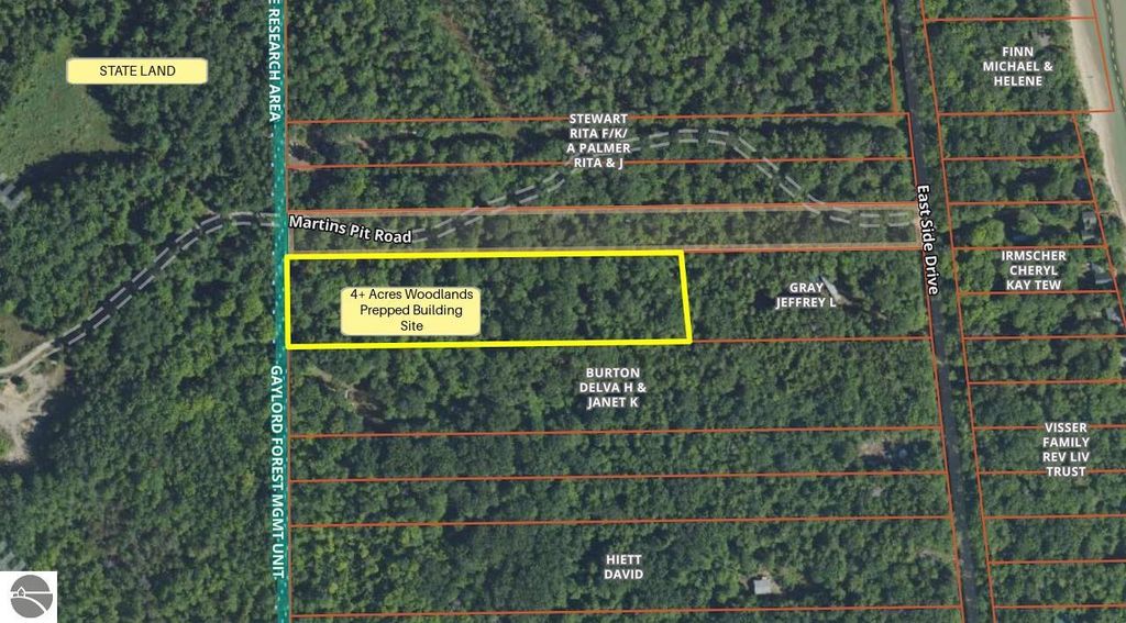 Image 8 of property listing at TBD East Side Drive, Beaver Island, MI 49782