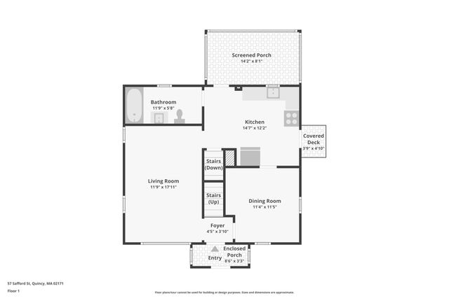 57 Safford St, Quincy, MA 02170