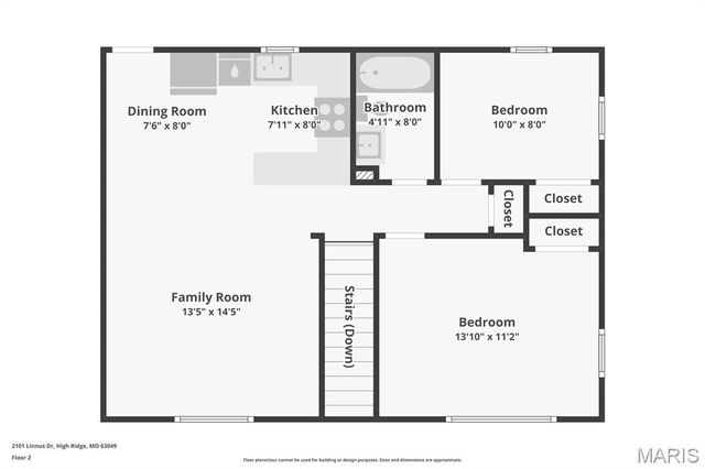2101 Linnus Drive, High Ridge, MO 63049