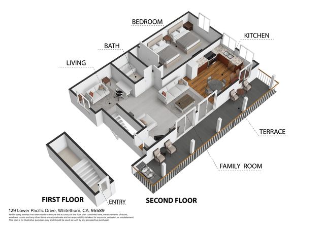 129 & 143 Lower Pacific Drive, Shelter Cove, CA 95589
