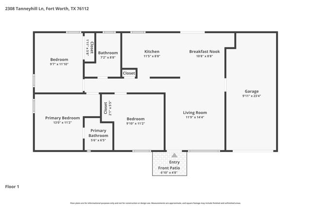 2308 Tanneyhill Lane, Fort Worth, TX 76112