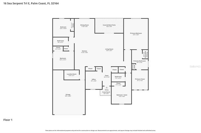 16 SEA SERPENT TRAIL E, Palm Coast, FL 32164